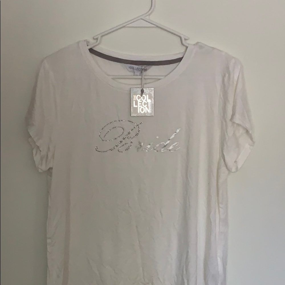 New bridal nightwear medium ivory